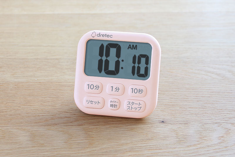 Large screen timer
大面版時鐘+計時器
(日文版)